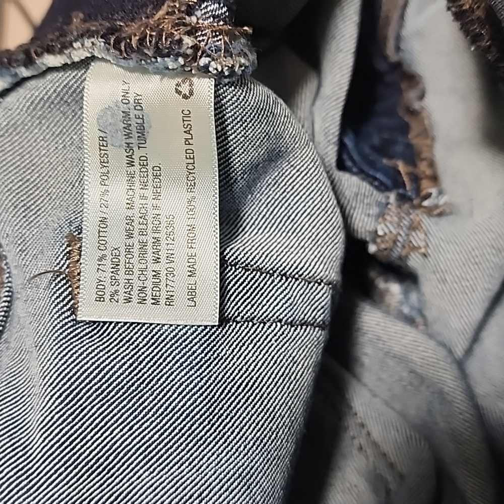 INGRID & ISABEL Maternity Skinny Jeans 4 27 Dark Wash Under Belly Stretch Denim - Picture 12 of 14